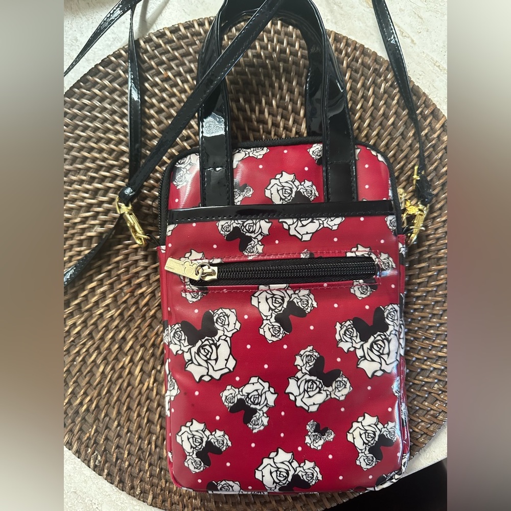 Disney Parks D-Tech Minnie Mouse Rose Crossbody